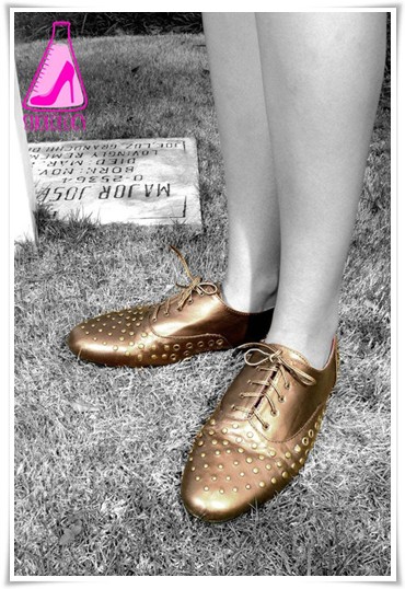 Shoeology Studded Lace Up Brogues Juno PhP 1199